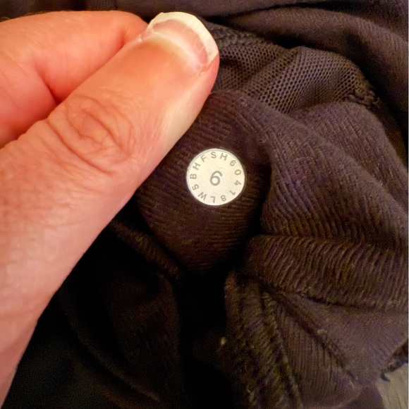 Lululemon • Ready To Rulu Pant *29" jogger black knit drawstring waist pull on - Picture 5 of 6